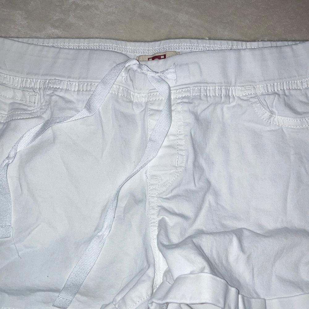 White Shorts